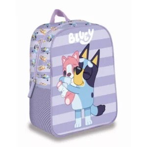 Bluey tas Puppy 3D 30 x 24 x 8 cm - Paars - 30 x 24 x 8 cm - Polyester