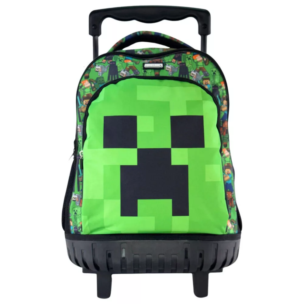 Minecraft tas - Groen - 44 x 33 x 22 cm - Polyester