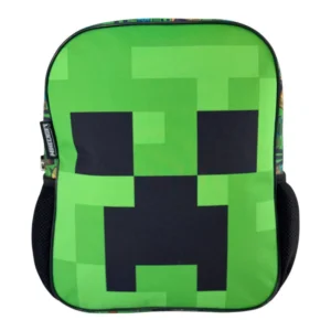 Minecraft tas Face 30 x 24 x 8 cm - Groen - 30 x 24 x 8 cm - Polyester