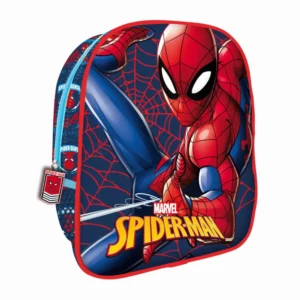 Spiderman tas Great Power 26 x 22 x 9 - Blauw - 26 x 22 x 9,5 cm - Polyester