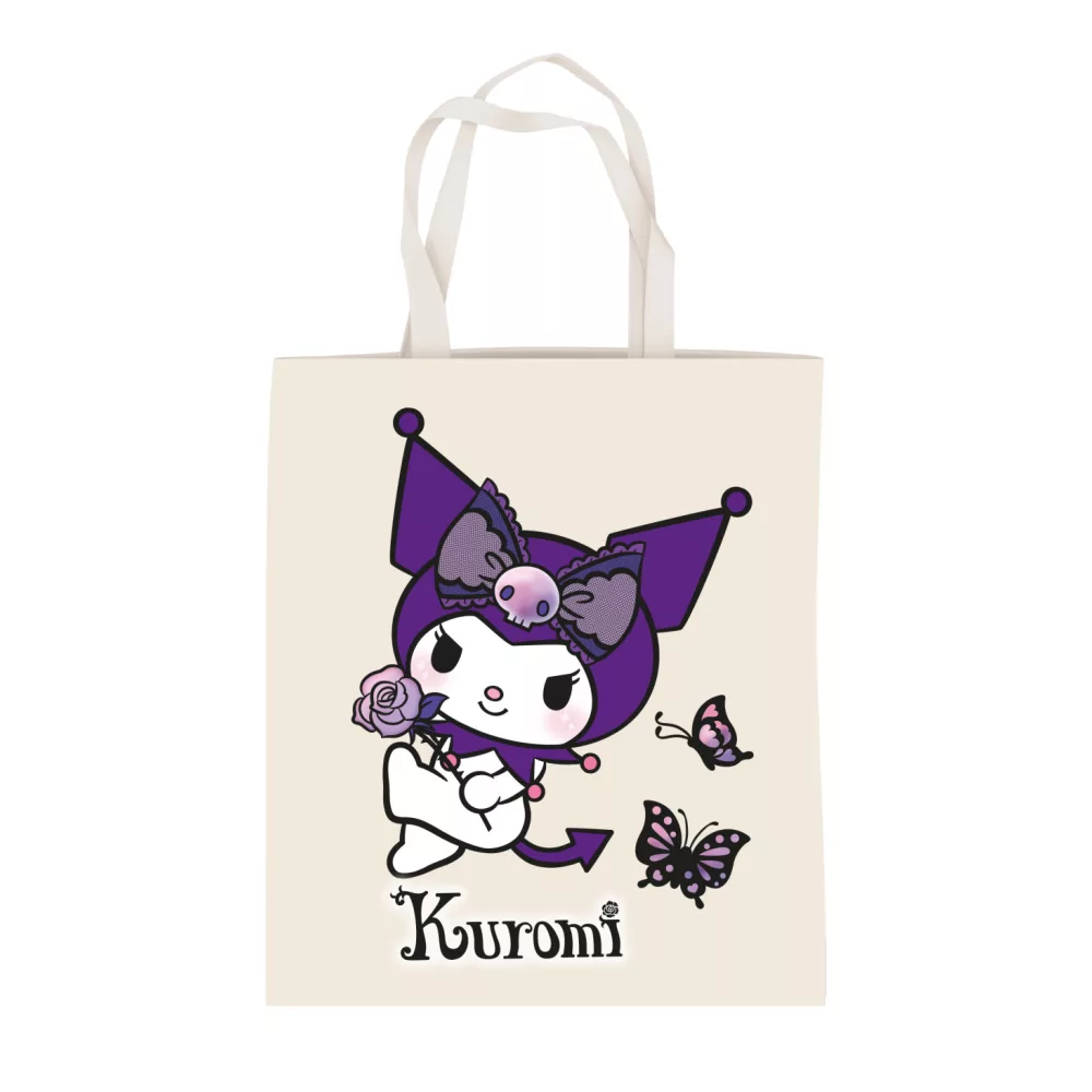 Hello Kitty tas Kuromi Butterfly canvas 38 x 44 cm - Beige - 38 x 44 cm - Polyester