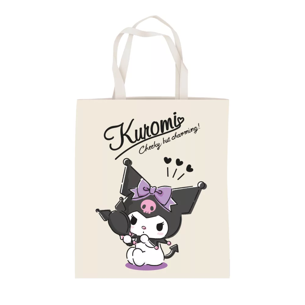 Hello Kitty tas Kuromi Charming canvas 38 x 44 cm - Beige - 38 x 44 cm - Polyester