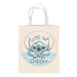 Lilo en Stitch tas Cheeky canvas 38 x 44 cm - Beige - 38 x 44 cm - Polyester