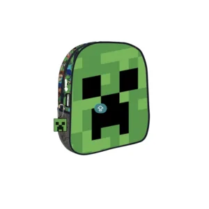 Minecraft tas Face 26 x 22 x 9 - Groen - 26 x 22 x 9,5 cm - Polyester