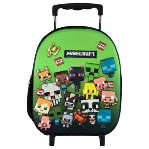 Minecraft tas - Groen - 32 x 26 x 11 cm - Polyester