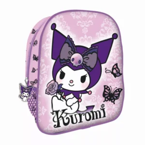 Hello Kitty tas Kuromi Purple 26 x 22 x 9 - Paars - 26 x 22 x 9,5 cm - Polyester