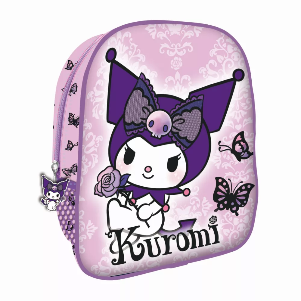 Hello Kitty tas Kuromi Purple 26 x 22 x 9 - Paars - 26 x 22 x 9,5 cm - Polyester