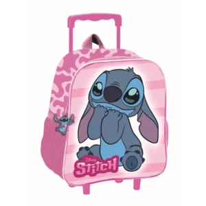 Lilo en Stitch tas - Roze - 32 x 26 x 11 cm - Polyester