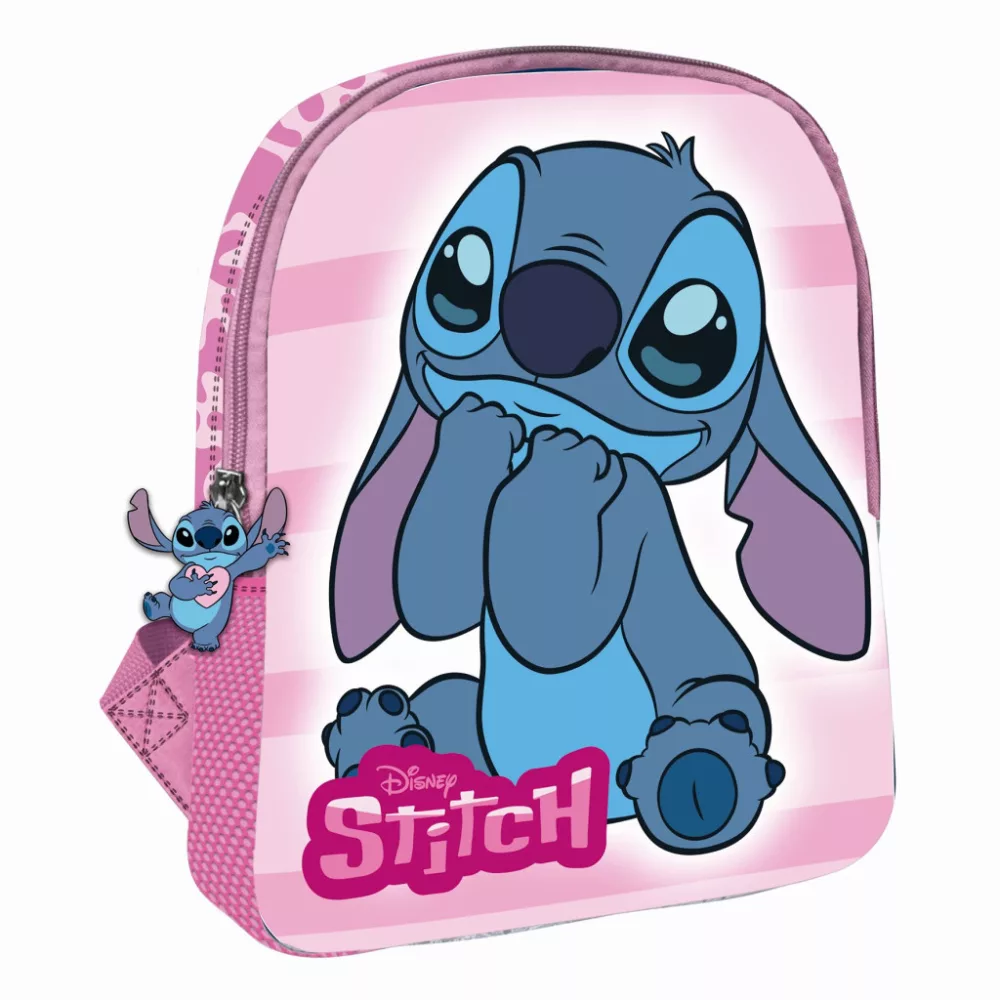 Lilo en Stitch tas Lovely 30 x 24 x 9 - Roze - 30 x 24 x 9,5 cm - Polyester