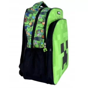 Minecraft tas Green Face 40 x 30 x 15 cm - Groen - 40 x 30 x 15 cm - Polyester