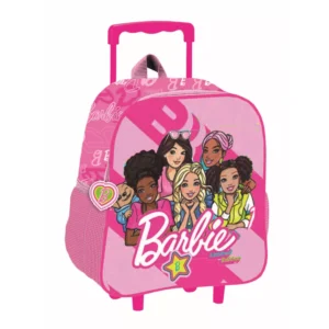 Barbie tas - Roze - 32 x 26 x 11 cm - Polyester