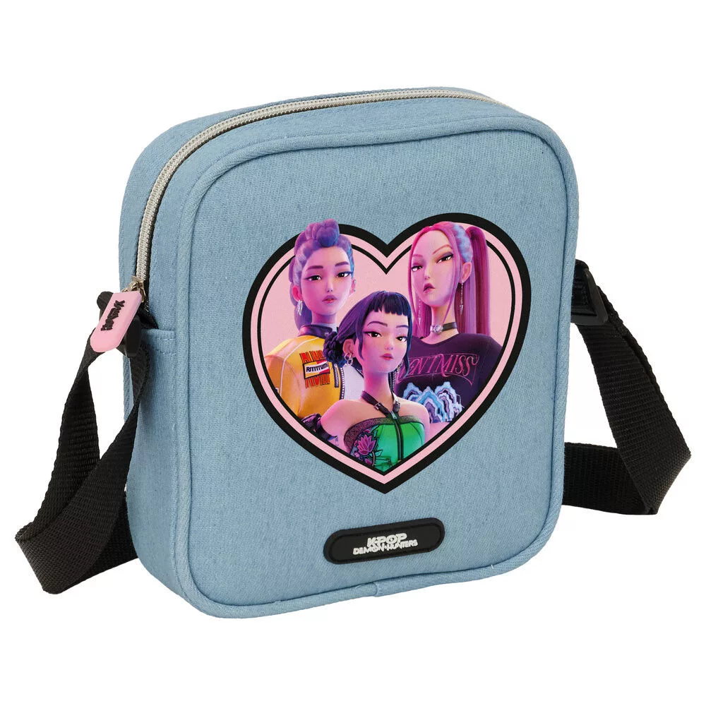 Demon Hunters tas - Blauw - 18 x 16 cm - Polyester