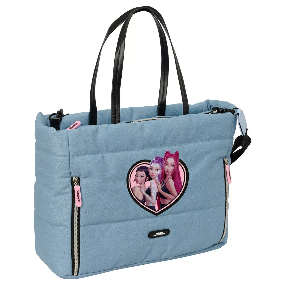 Demon Hunters tas - Blauw - 40 x 17 x 31 cm - Polyester