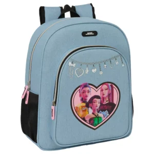 Demon Hunters tas - Blauw - 38 cm - Polyester