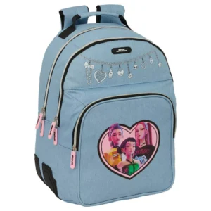 Demon Hunters tas - Blauw - 42 cm - Polyester