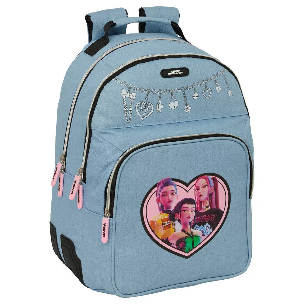 Demon Hunters tas - Blauw - 42 cm - Polyester