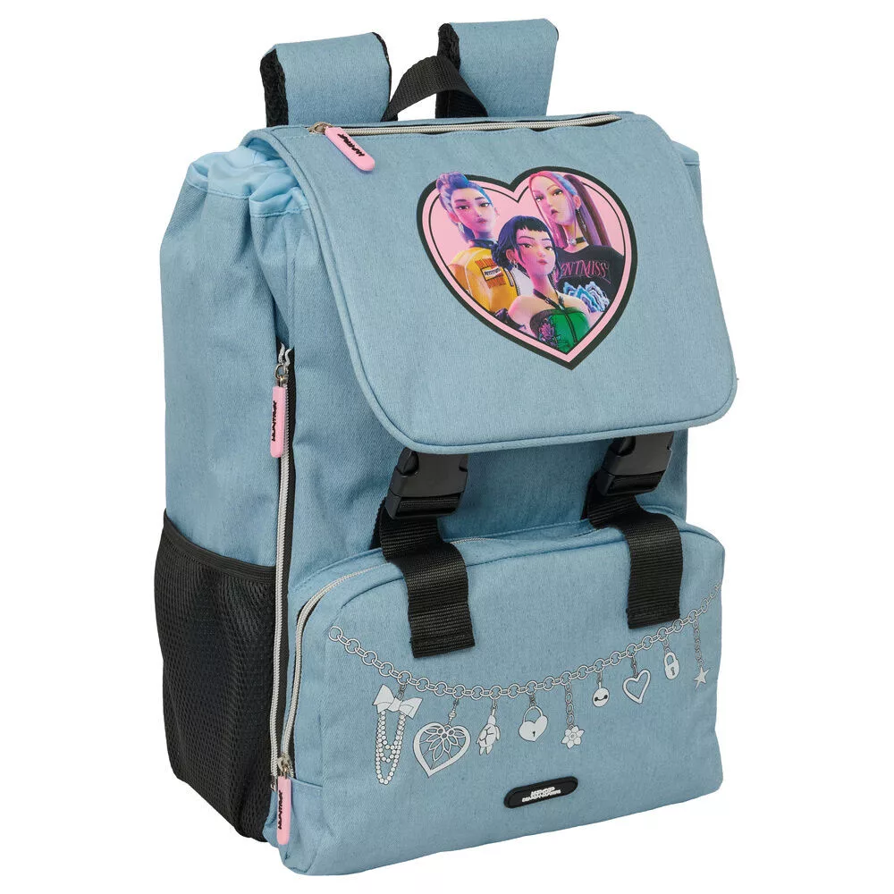 Demon Hunters tas - Blauw - 41 cm - Polyester