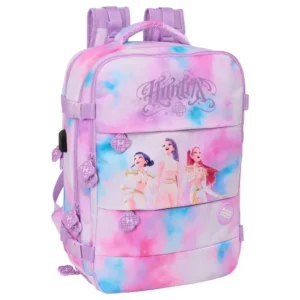 Demon Hunters tas - Roze - 44 cm - Polyester