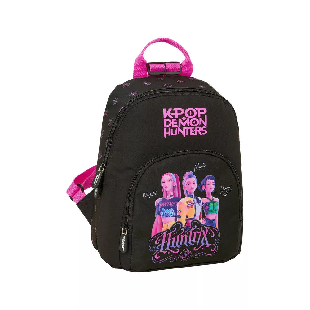 Demon Hunters tas - Roze - 30 x 25 x 13 cm - Polyester