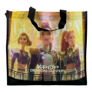 schoudertas pop Negra - Demon Hunters tas - Zwart - 45 x 40 x 20 cm - Polypropylene