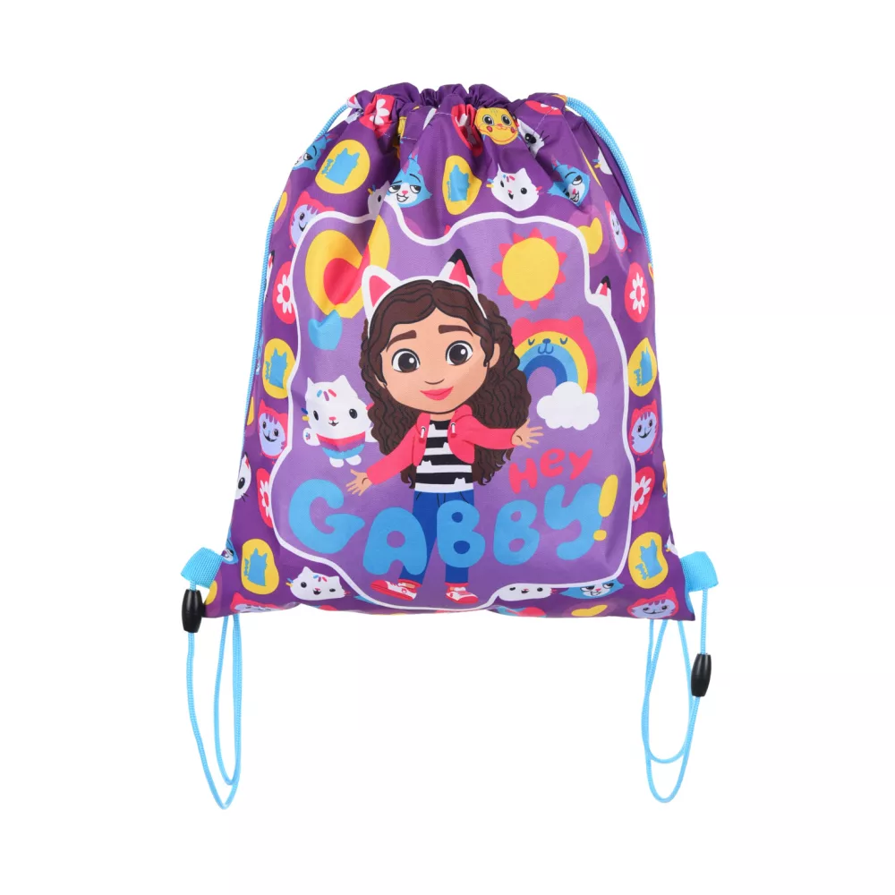 Gabby's Dollhouse tas Hey 37 x 31 cm - Paars - 37 x 31 cm - Polyester