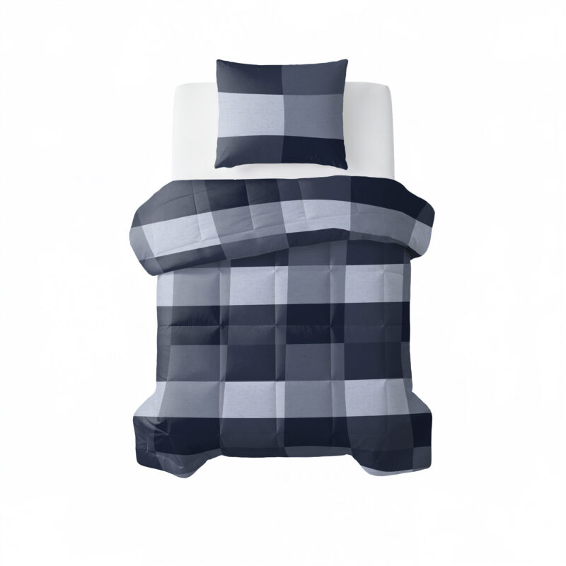 Sleeptime All-in one Lazy dekbed Anne Blauw 140 x 200 Met Kussensloop cm