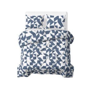 Sleeptime dekbed Mado Blauw 200 x 200 Met Kussenslope - Blauw - 200 x 200 cm - 100% Polyester Microvezel