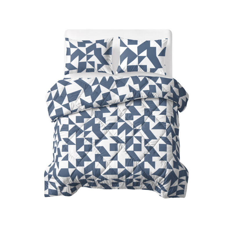 Sleeptime Lazy Dekbed Mado Blauw 200 x 200 Met Kussenslopen cm