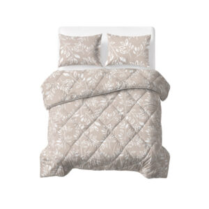 Sleeptime dekbed Neva Taupe/Zand 240 x 200 Met Kussen - Taupe/Zand - 240 x 200 cm - 100% Polyester Microvezel