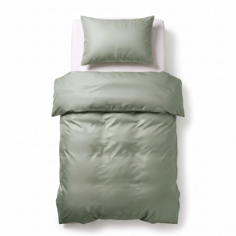 Sleeptime Satin Point Groen 140 x 220 cm