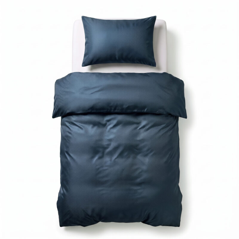 Sleeptime Satin Point Navy 140 x 220 cm