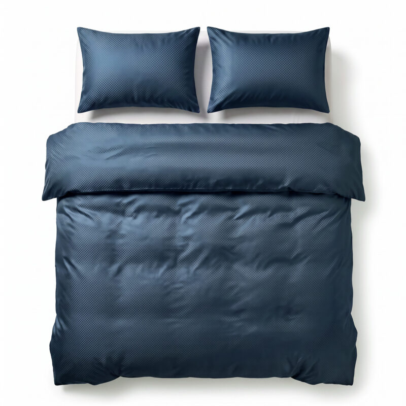 Sleeptime Satin Point Navy 240 x 220 cm
