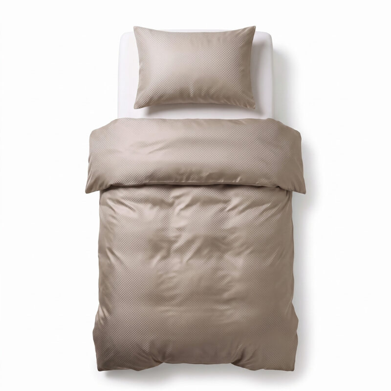 Sleeptime Satin Point Taupe 140 x 220 cm