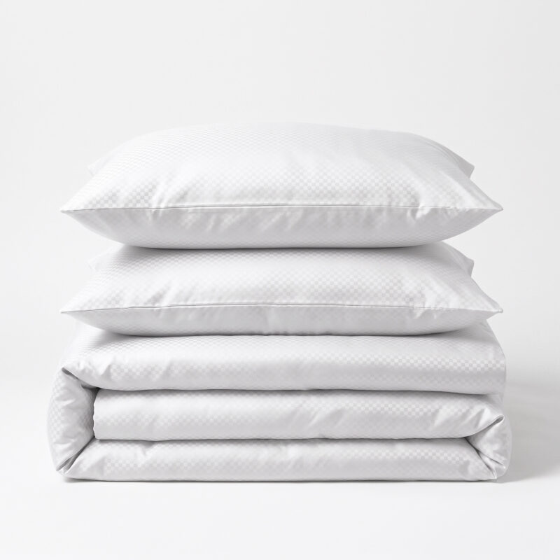 Satin Point Wit - Sleeptime bed 140 x 220 cm van Microvezel