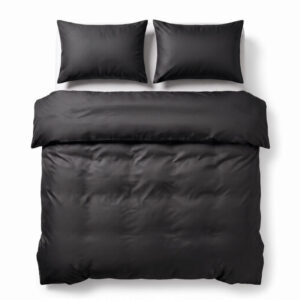 Sleeptime Satin Point Zwart 200 x 220