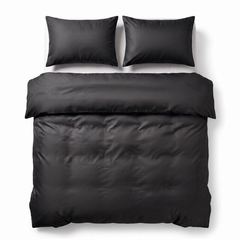 Sleeptime Satin Point Zwart 200 x 220 cm