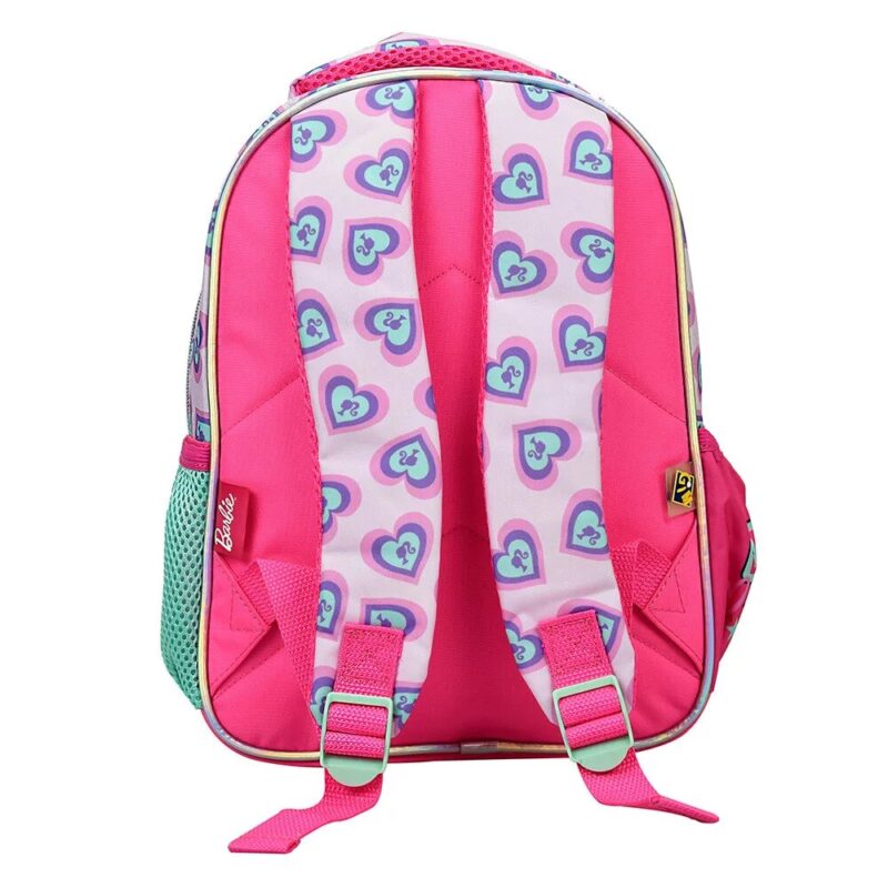 Polyester tas Love Happy 30 x 24 x 12 cm van Barbie in 30 x 24 x 12 cm