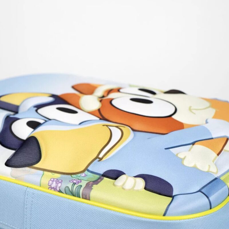 Polyester tas Hug 3D 31 x 27 x 8 cm van Bluey in 31 x 27 x 8 cm