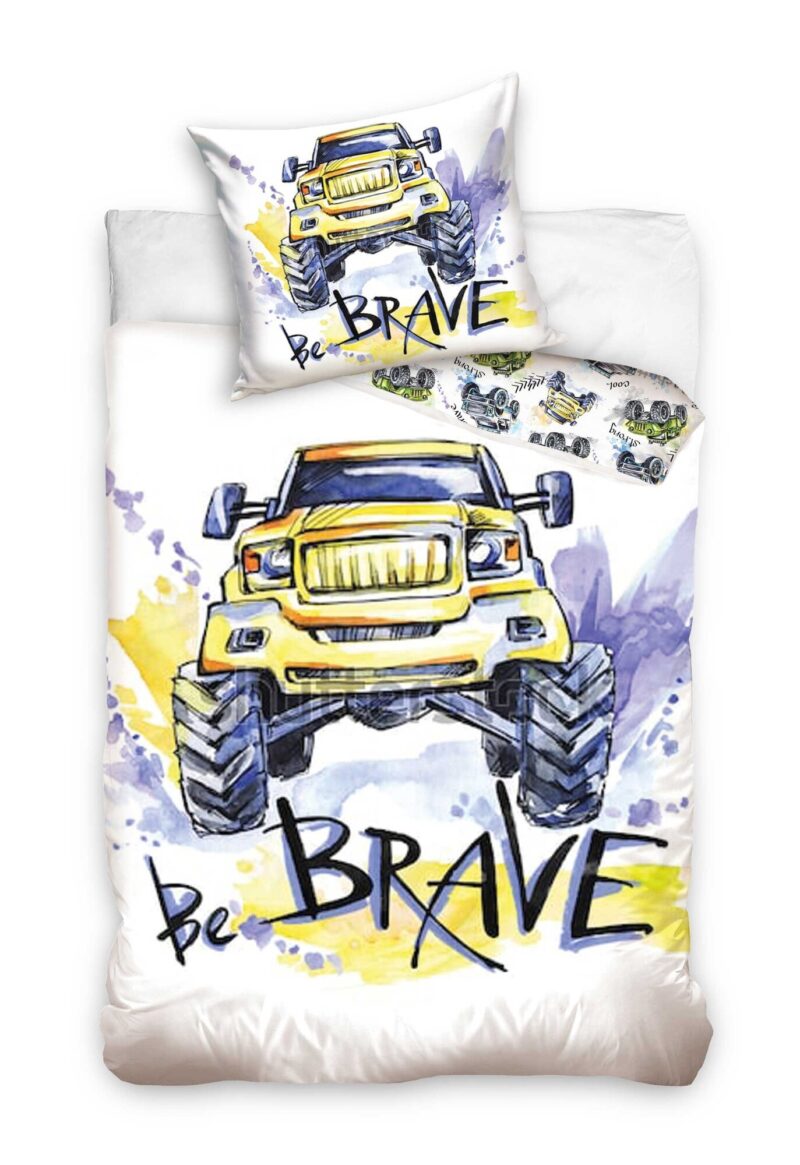 Dekbedovertrek Be Brave - Multicolor - 140 x 200 cm - 100% katoen