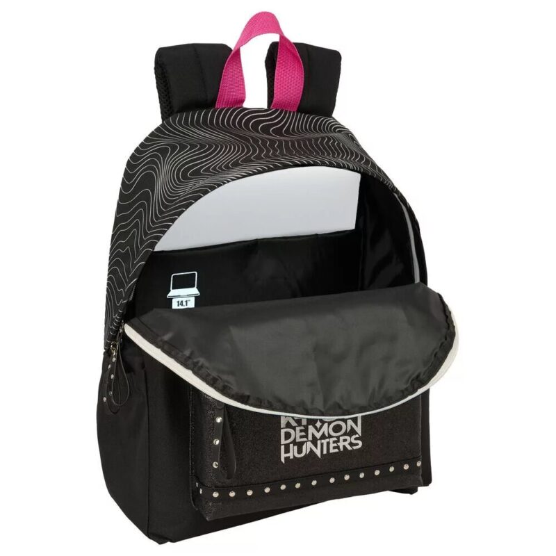 Tas 43 cm van Demon Hunters, Zwart - Polyester