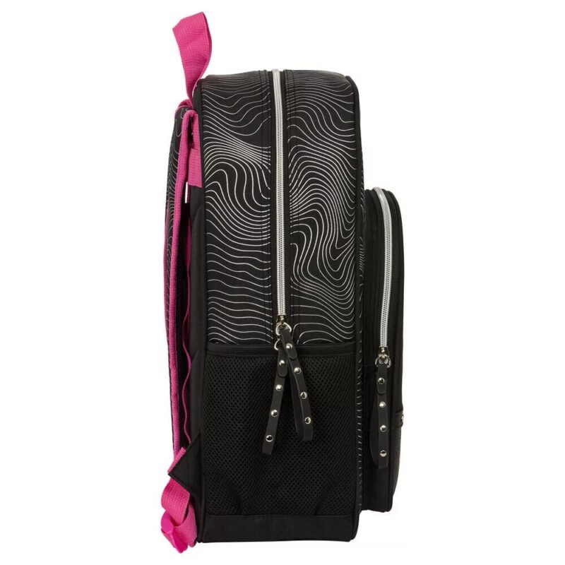 Polyester tas van Demon Hunters in 42 cm - Zwart