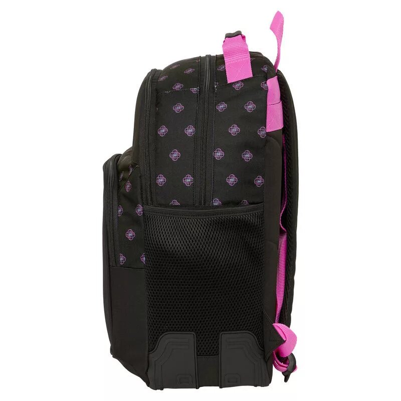 schooltas pop Negra Zwart - Polyester tas van Demon Hunters in 42 cm