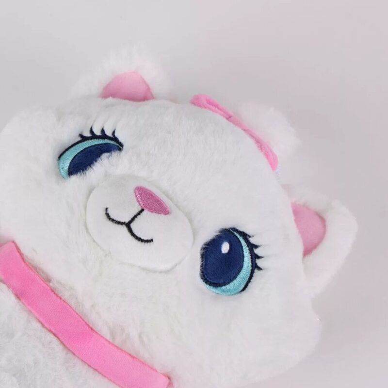 Polyester tas White plush 30 cm van Disney AristoCats in 30 cm