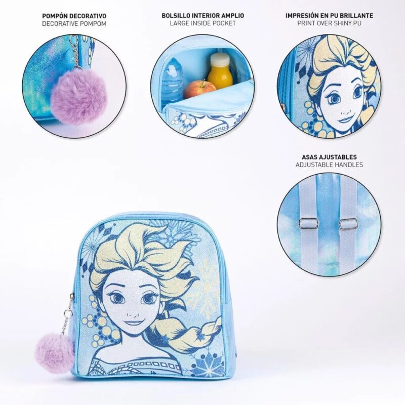Disney Frozen schoudertas 21 x 18 cm van Polyester, Sparkly holographic 21 x 18 cm