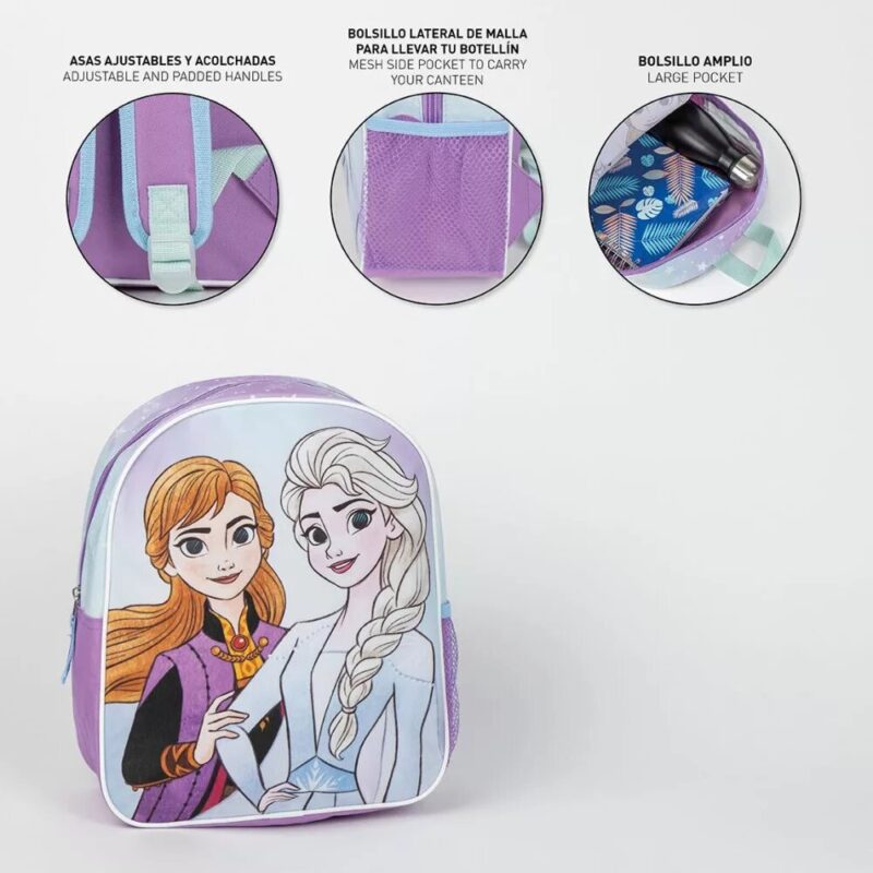 Polyester tas Sisters 29 x 25 x 10 cm van Disney Frozen in 29 x 25 x 10 cm