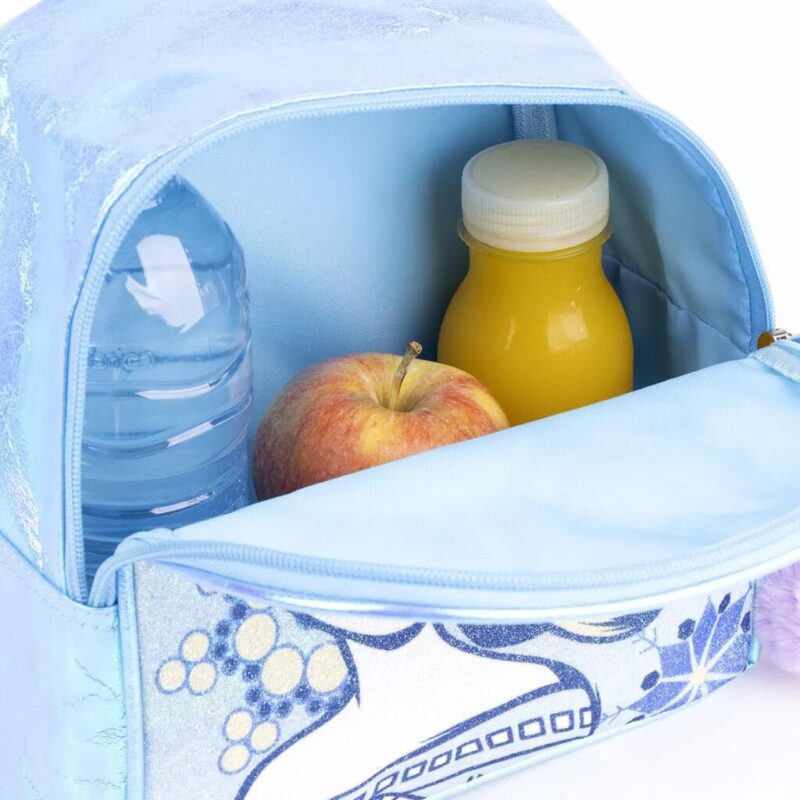 Polyester tas Sparkly holographic 21 x 18 cm van Disney Frozen in 21 x 18 cm