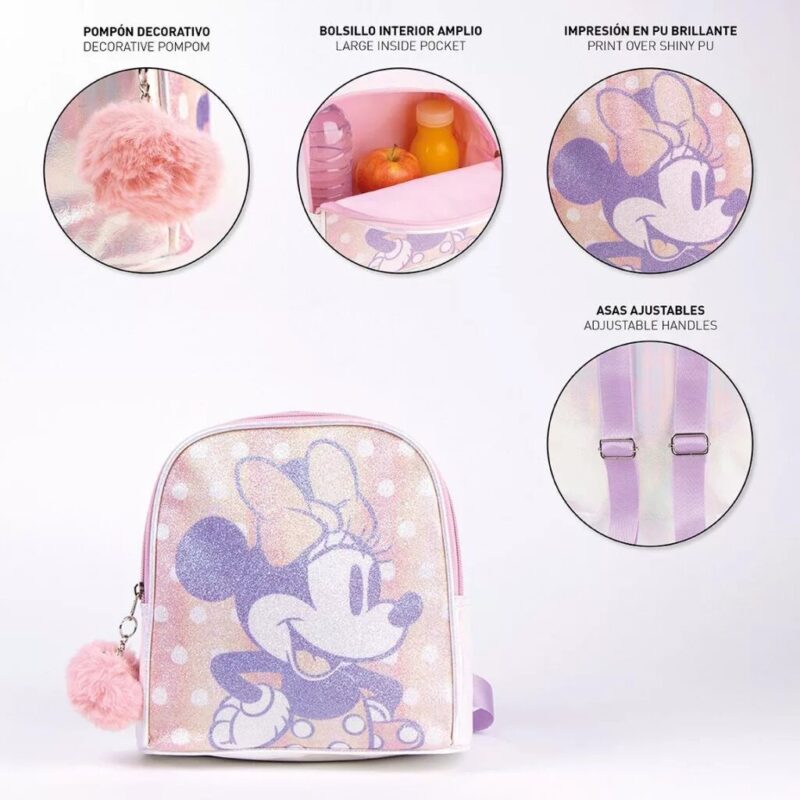 Disney Minnie Mouse schoudertas 21 x 18 cm van Polyester, holographic 21 x 18 cm