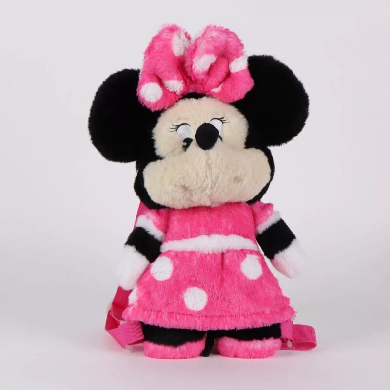 Polyester tas Pinky plush 30 cm van Disney Minnie Mouse in 30 cm