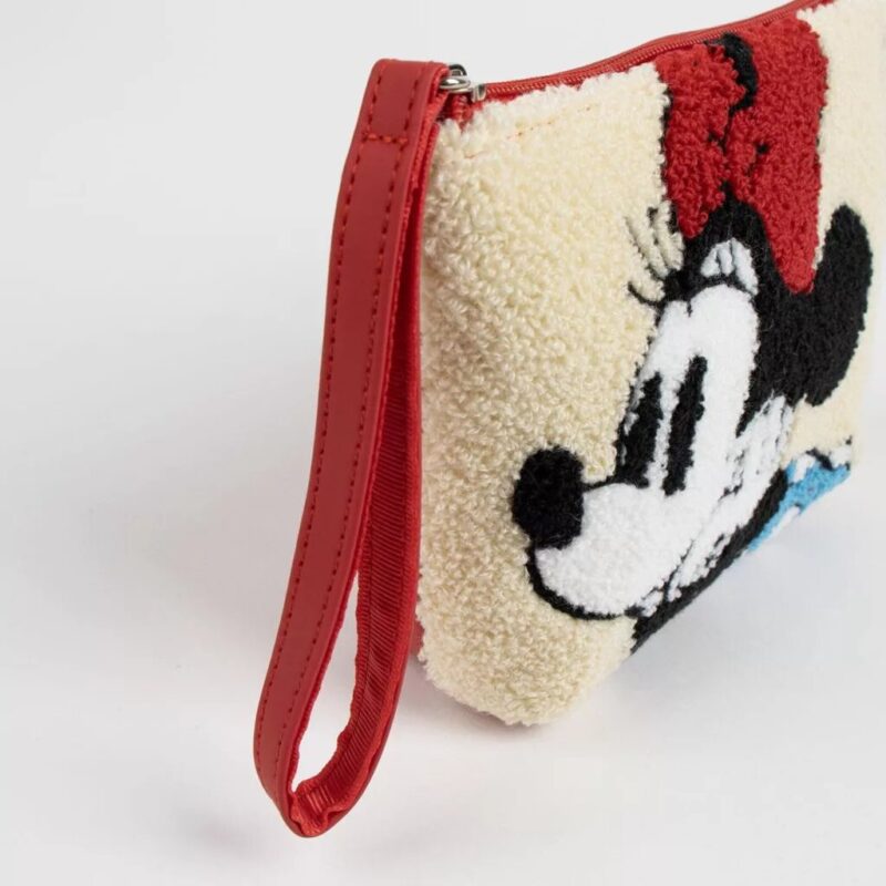 Polyester tas Dreaming plush cosmetic 22 x 14 cm van Disney Minnie Mouse in 22 x 14 cm
