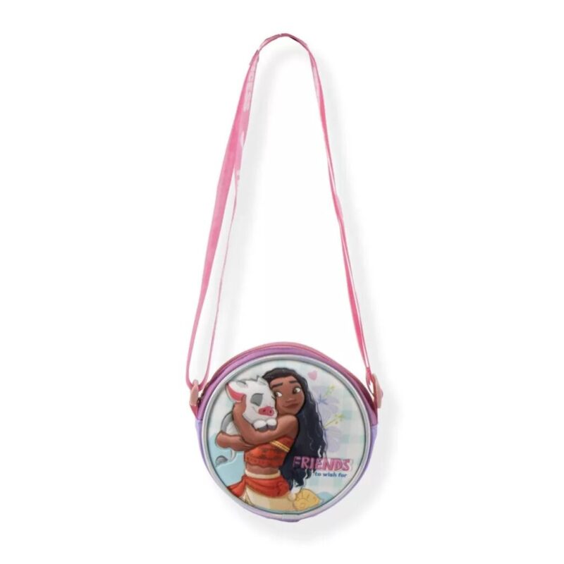 Polyester tas Wish 3D 13 x 13 cm van Disney Vaiana in 13 x 13 cm